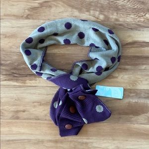 Mud Pie Dot Convertible Infinity woman’s Scarf